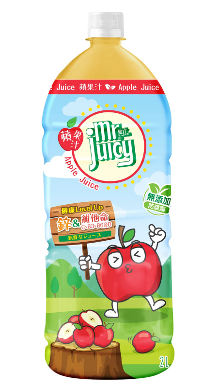 [原箱6樽] 菓汁先生 蘋果汁飲品 2L