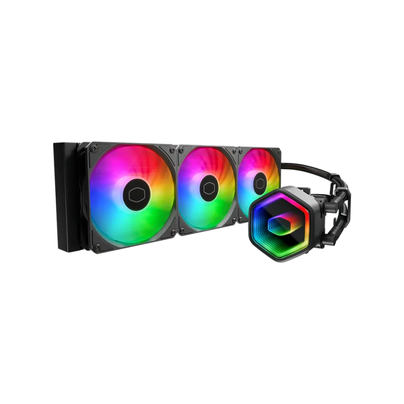 COOLERMASTER MasterLiquid Core II 360 ARGB  ( BLACK / WHITE )
