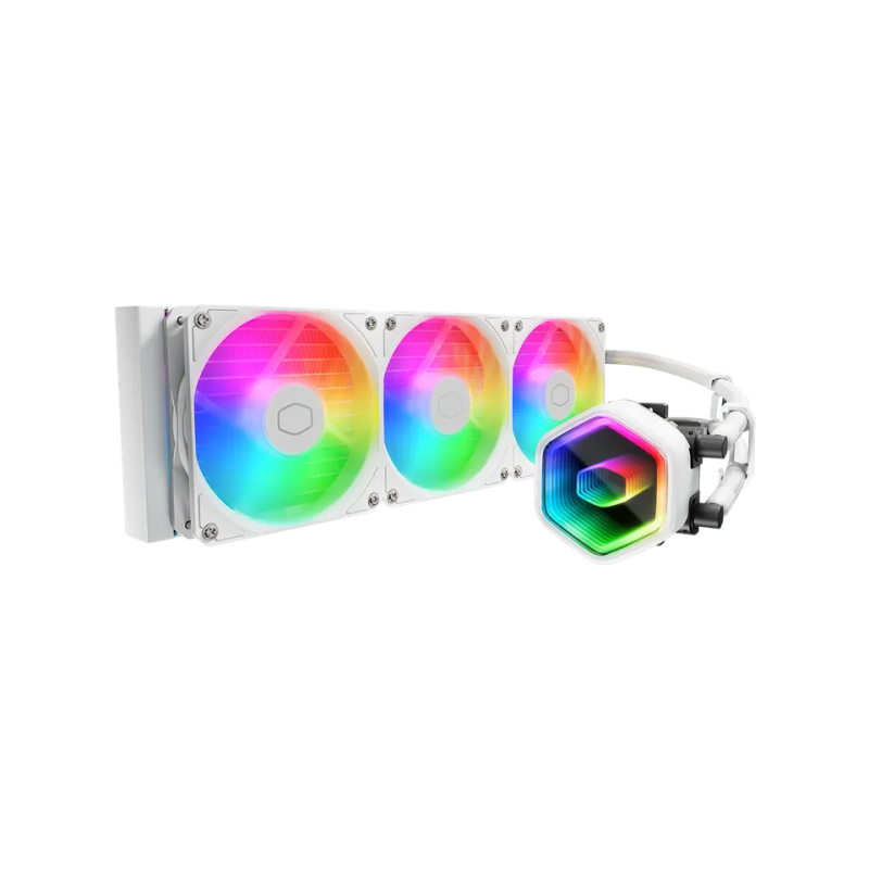 COOLERMASTER MasterLiquid Core II 360 ARGB  ( BLACK / WHITE )