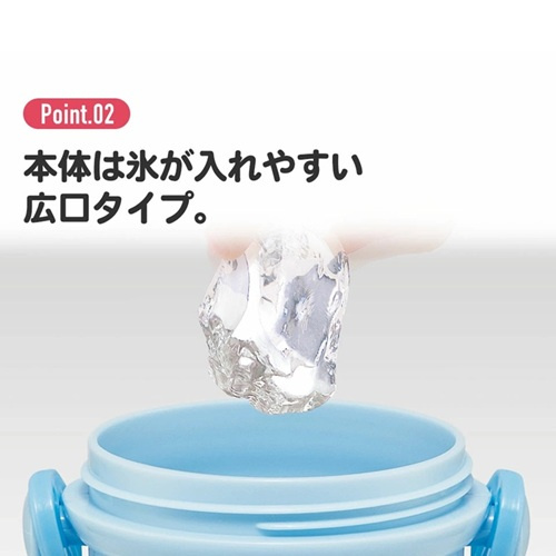 Skater-Happy & Smile恐龍霸王銀離子AG+抗菌水壺/便攜式背帶水樽480ml(日本直送&日本製造)