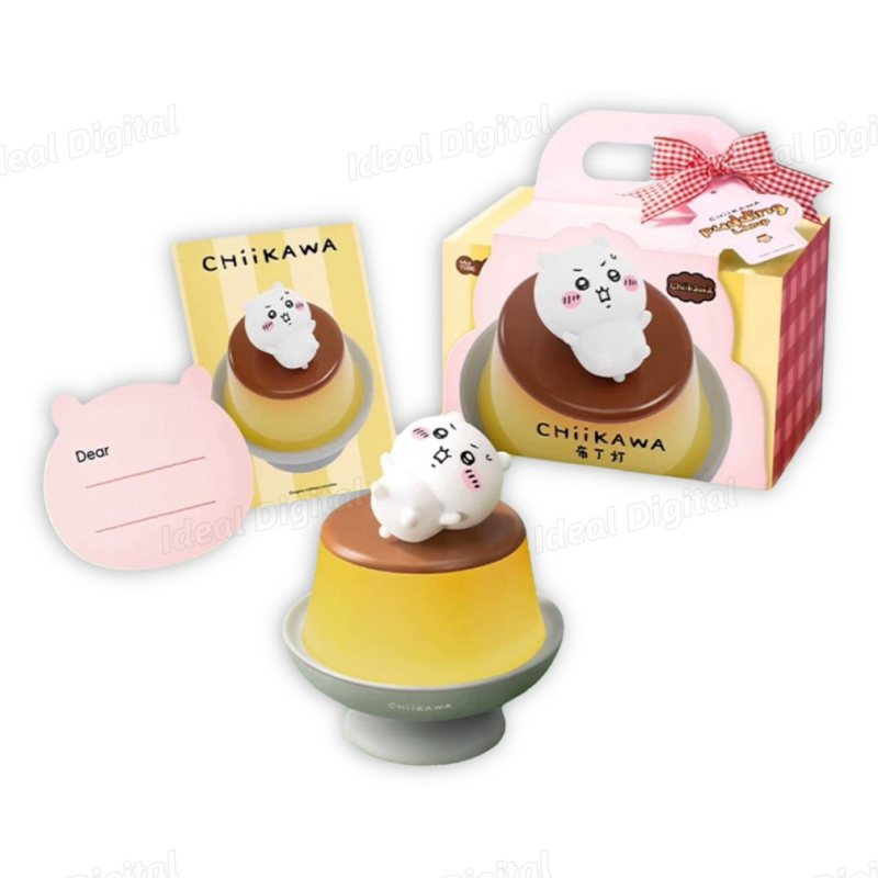 MarTUBE x Chiikawa 超可愛小布甸磁吸造型燈