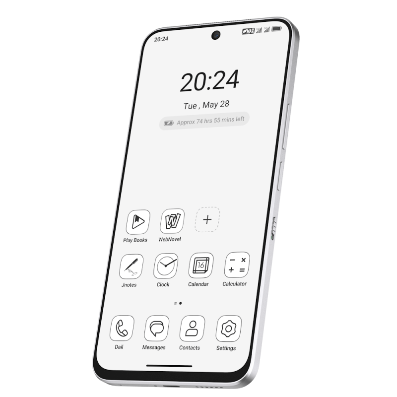 [CODE後價$3,898起][現貨] TCL 60 Ultra Nxtpaper 星雲黑(12+512)  7.2'' LCD 120 Hz IP68 全彩電子紙手機 - 平行進口 (一年保養)