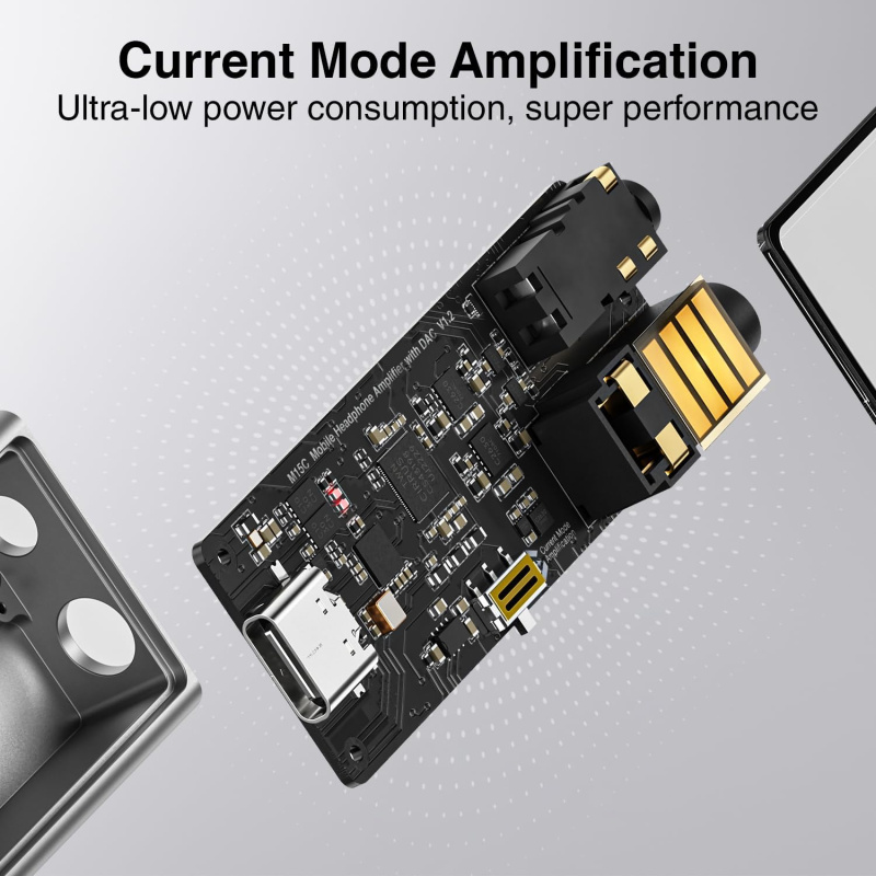M15C Mobile Headphone Amplifier with DAC 便攜式解碼耳擴