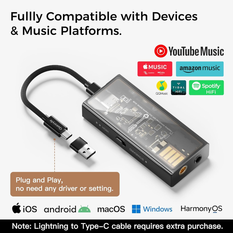 M15i Mobile Headphone Amplifier with DAC 便攜式解碼耳擴