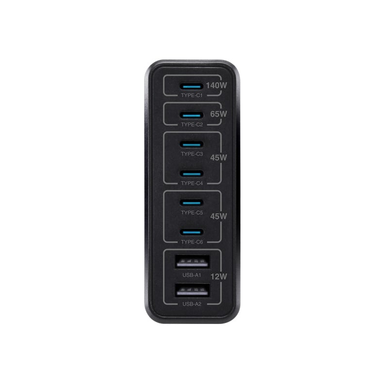 XPower 240W 8輸出 PD3.1/PPS 桌上型GaN充電器 PC240GaN
