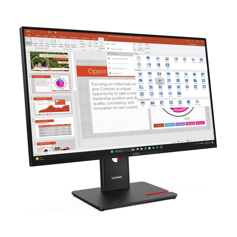 Lenovo 27" ThinkVision T27-40 顯示器 (64A5MAR6MY)