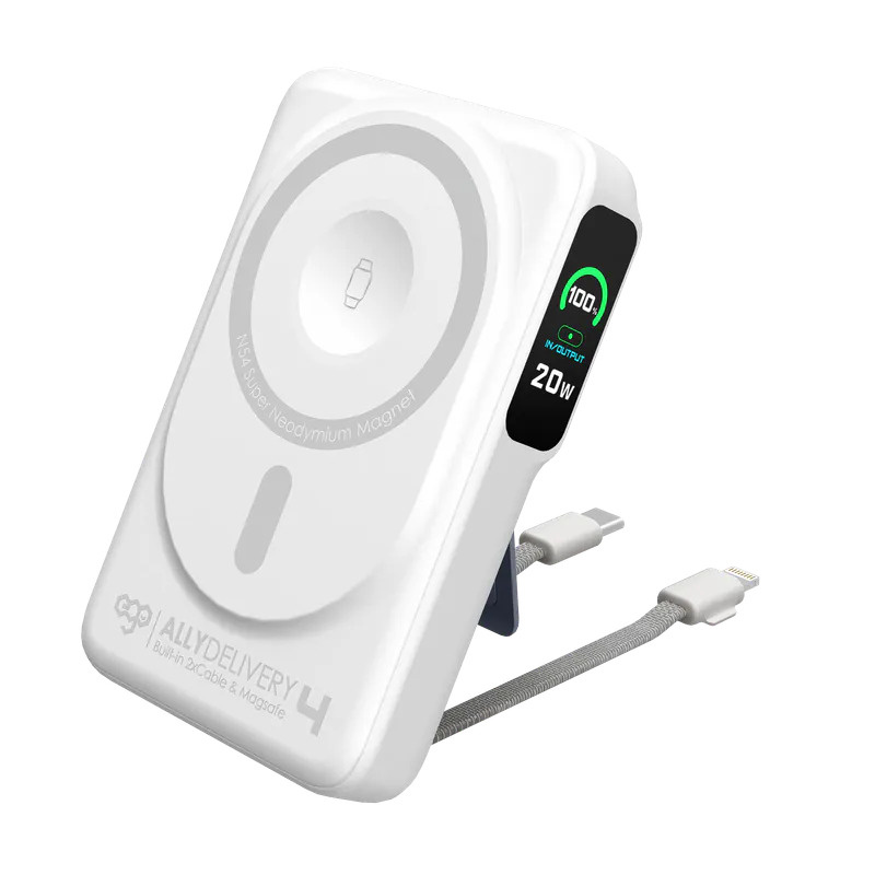 【免運費】AllyDelivery 4 @3C認證版.Magsafe 10000mAh  6in1 移動電源【原裝行貨】