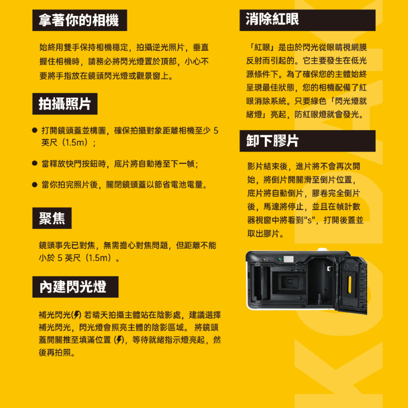 Kodak 柯達 S-88 自動捲片菲林相機 Kodak 柯達 S-88 自動捲片菲林相機