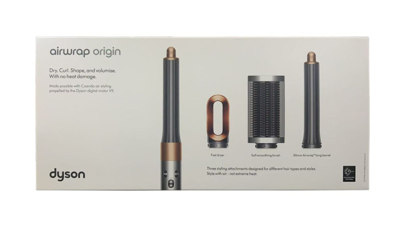 dyson - HS05 Airwrap™ Origin 多功能造型器鎳銀色【平行進口】 - 宏基數碼