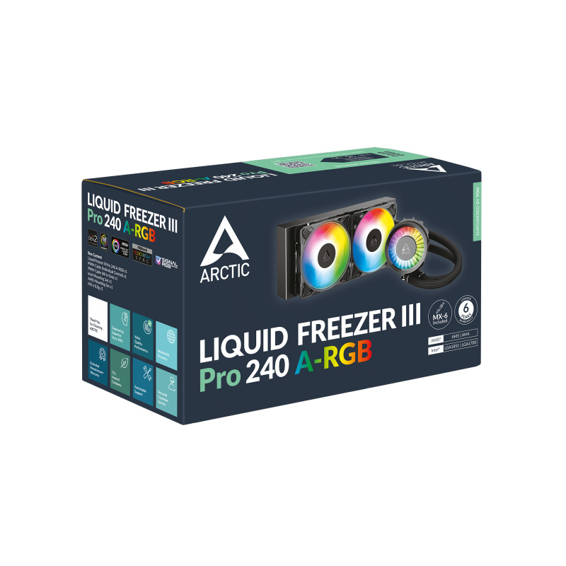 ARCTIC Liquid Freezer III Pro 240 A-RGB ( Black / White )