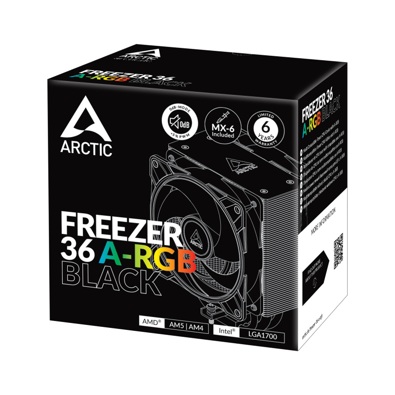 ARCTIC Freezer 36 A-RGB ( Black / White )
