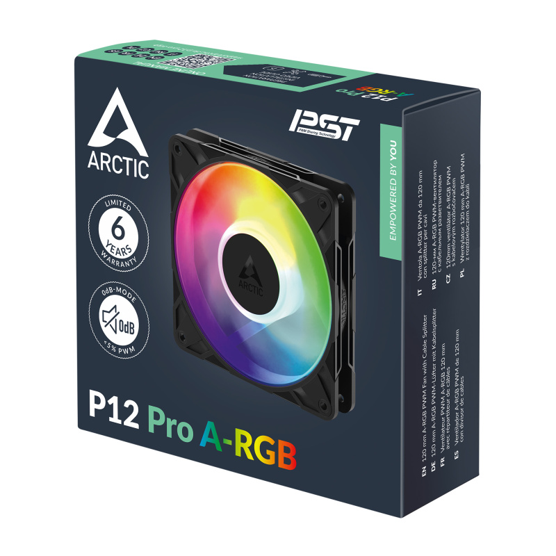 ARCTIC P12 Pro A-RGB ( Black / White ) ARCTIC P12 Pro A-RGB ( Black / White )