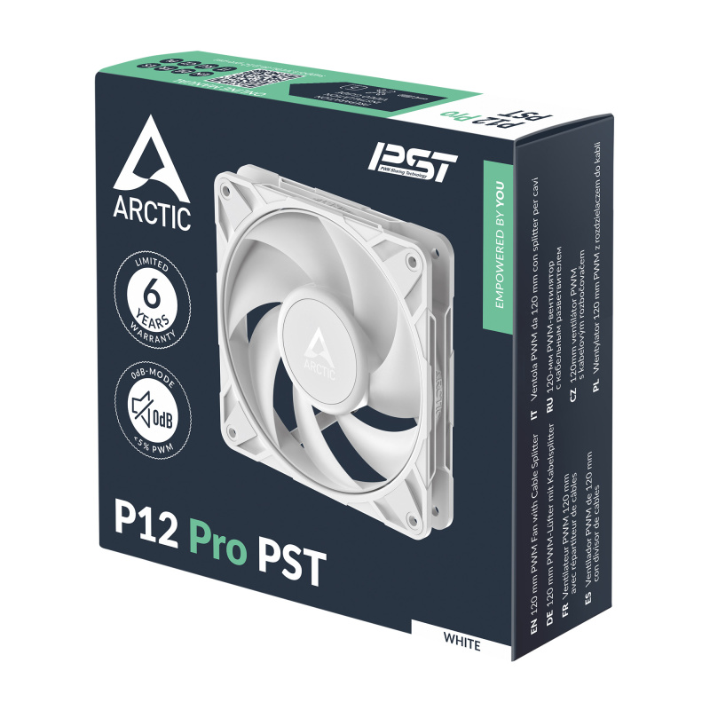 ARCTIC P12 Pro PST ( Black / White ) ARCTIC P12 Pro PST ( Black / White )