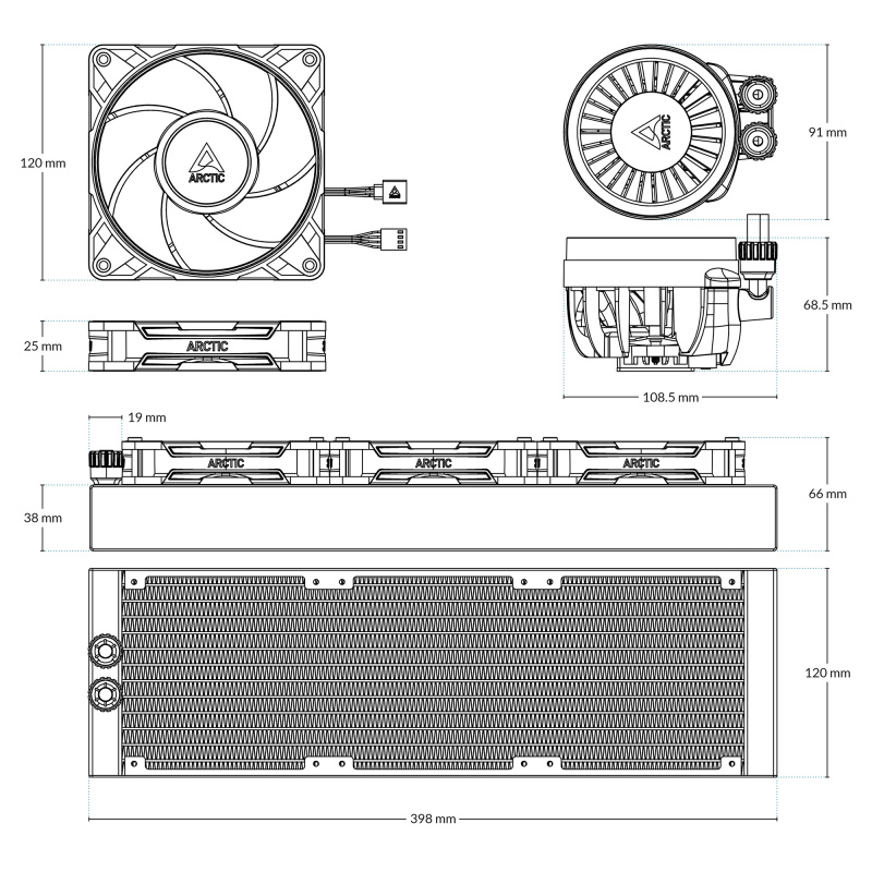 ARCTIC Liquid Freezer III Pro 360