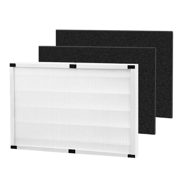 適用於Fellowes AeraMax PT65 寵物空氣清新機濾網套裝 Filter Set (包HEPA濾網 + 2片活性碳濾網) 代用