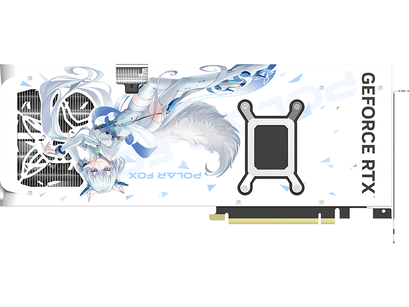 Manli Polar Fox GeForce RTX™ 5080 OC 16GB GDDR7 FPS $9180