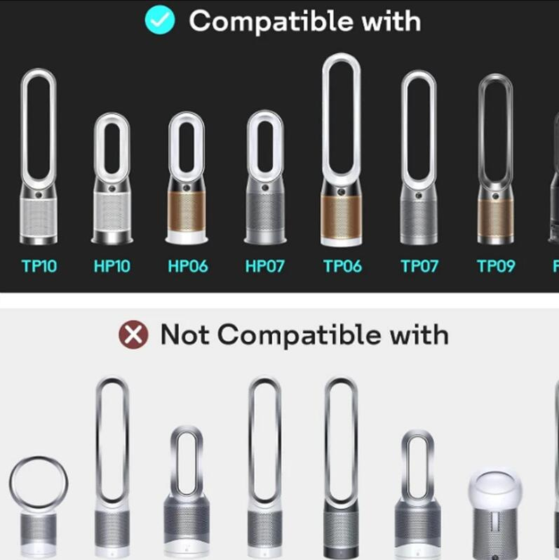 適用於 Dyson TP06 / TP09 / HP06 / HP09 空氣清新機 (HP06) 替換 HEPA活性碳 空氣過濾網 濾芯 代用