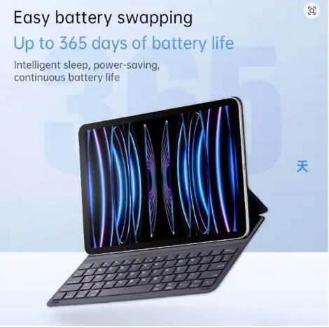 適用iPad 11代 A16 11" 無線鍵盤保護套 磁吸一體藍牙鍵盤保護套