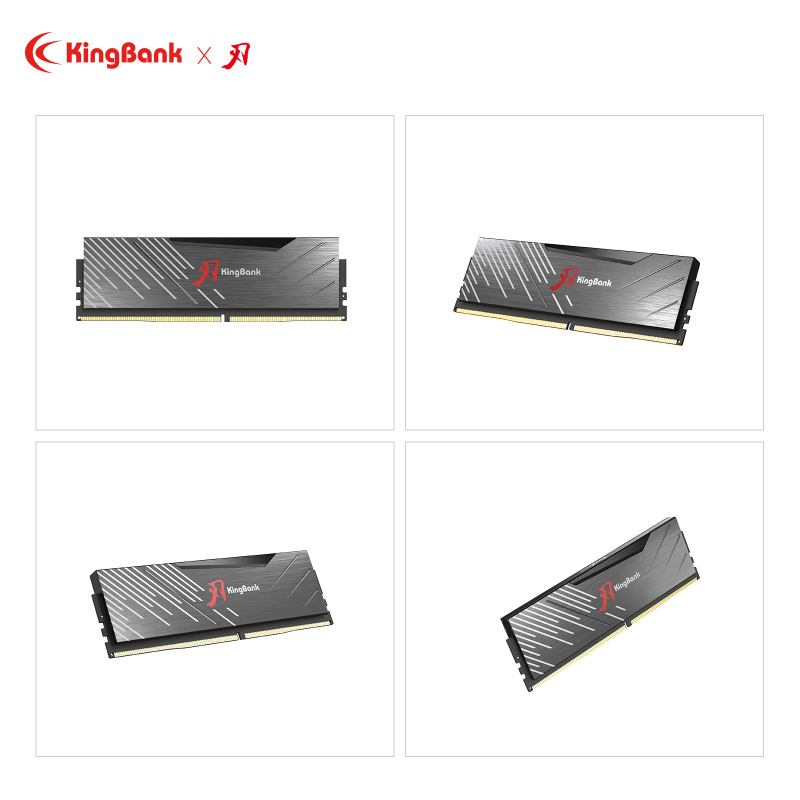 KINGBANK DDR5 Soarblade RGB UDIMM (16GB*2) DDR5 6000MHz-32GB CL30 ( Black / White )