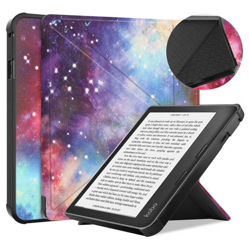 適用於 Kobo Sage 8吋電子書 褶疊式TPU保護套