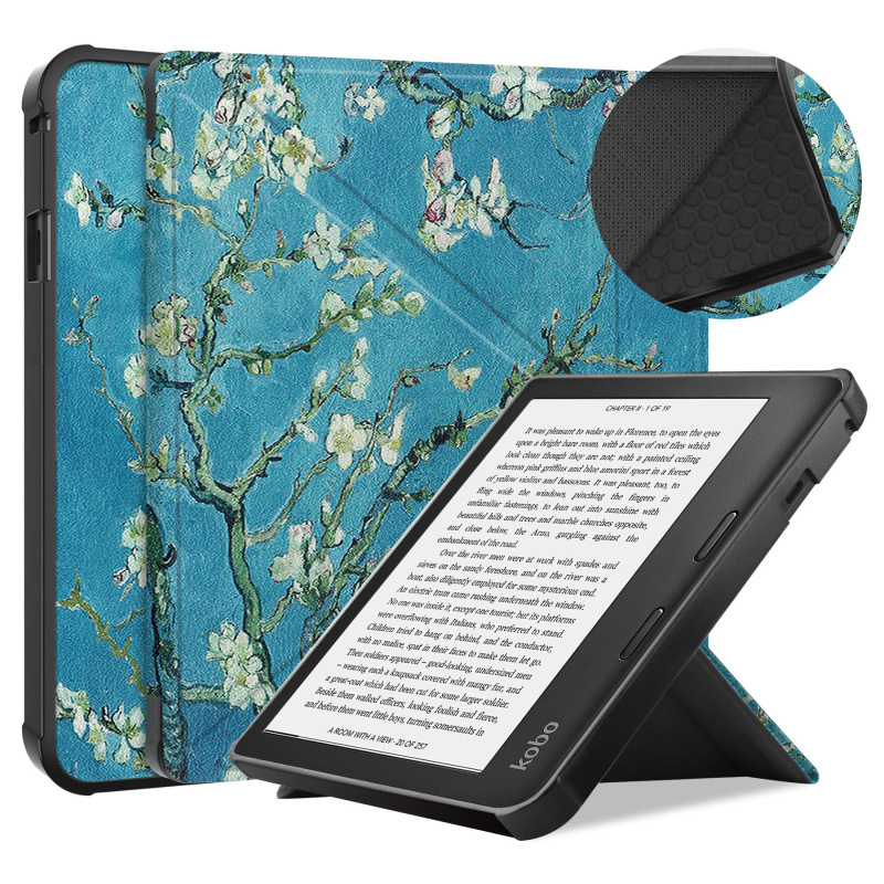 適用於 Kobo Sage 8吋電子書 褶疊式TPU保護套