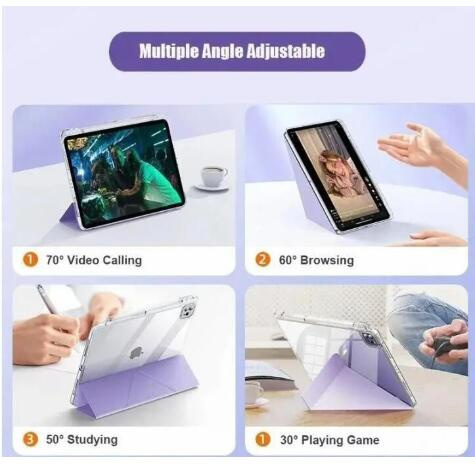 適用於 2025 iPad 11 A16 11" 變形保護殼 帶筆槽 ipad套 平板套 防撞保護套