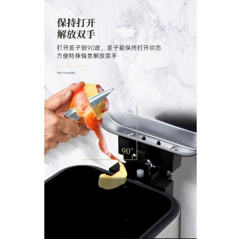 不銹鋼液壓垃圾桶 緩降靜音腳踏垃圾桶 不鏽鋼垃圾桶 緩降垃圾桶 腳踏垃圾桶 廁所窄縫垃圾筒