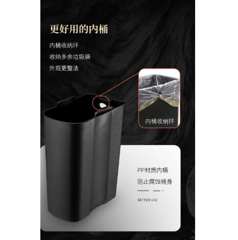 不銹鋼液壓垃圾桶 緩降靜音腳踏垃圾桶 不鏽鋼垃圾桶 緩降垃圾桶 腳踏垃圾桶 廁所窄縫垃圾筒