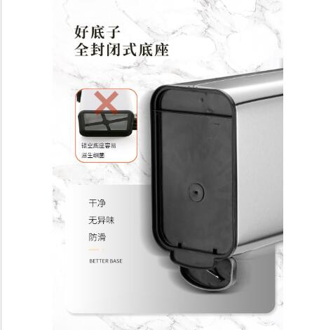 不銹鋼液壓垃圾桶 緩降靜音腳踏垃圾桶 不鏽鋼垃圾桶 緩降垃圾桶 腳踏垃圾桶 廁所窄縫垃圾筒