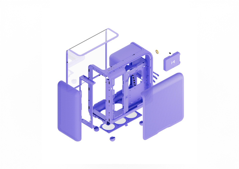 Hyte X50 - Modern Performance Case Hyte X50 - Modern Performance Case
