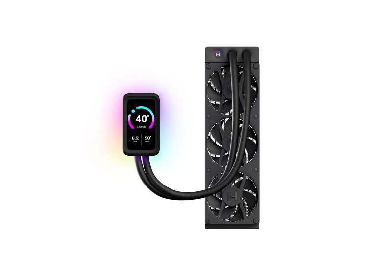 Hyte THICC Q80 Trio Digital Processor Cooling