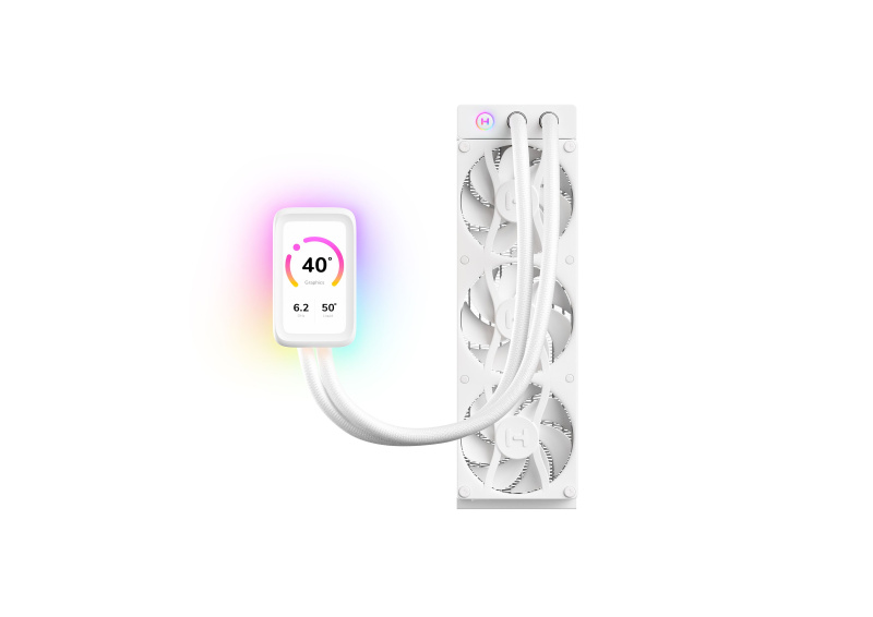 Hyte THICC Q80 Trio Digital Processor Cooling