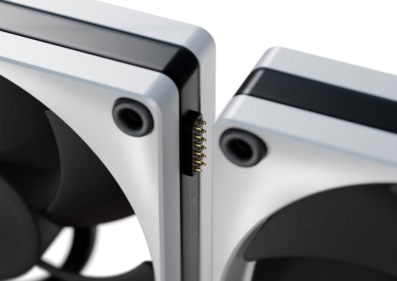 Hyte THICC FP12 Digital Processor Cooling ( 3 Pack Fans with NP50 ) Hyte THICC FP12 Digital Processor Cooling ( 3 Pack Fans with NP50 )