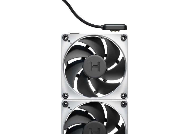 Hyte THICC FP12 Digital Processor Cooling ( 3 Pack Fans with NP50 ) Hyte THICC FP12 Digital Processor Cooling ( 3 Pack Fans with NP50 )