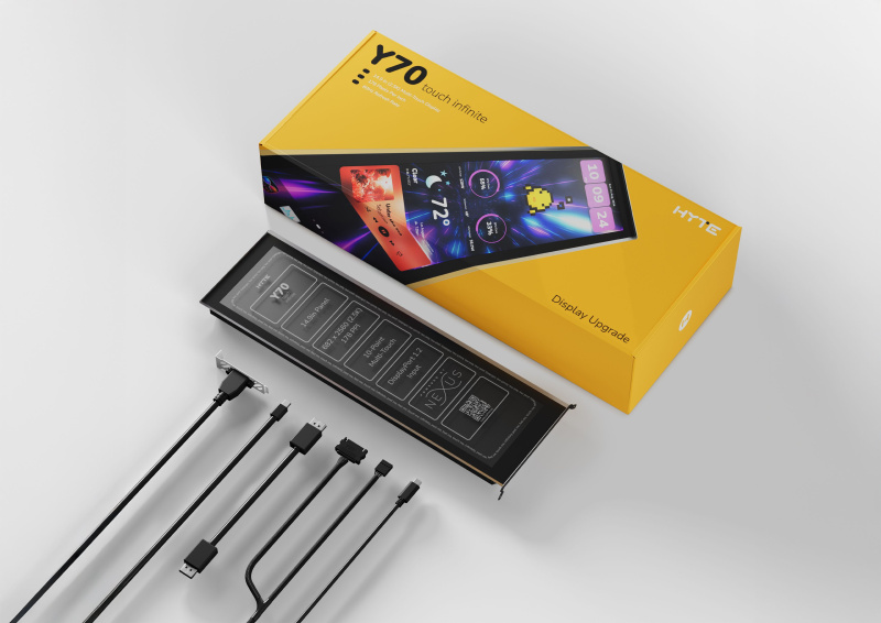 Hyte Y70 touch infinite Display Upgrade 2.5K Touchscreen for Y70 Hyte Y70 touch infinite Display Upgrade 2.5K Touchscreen for Y70