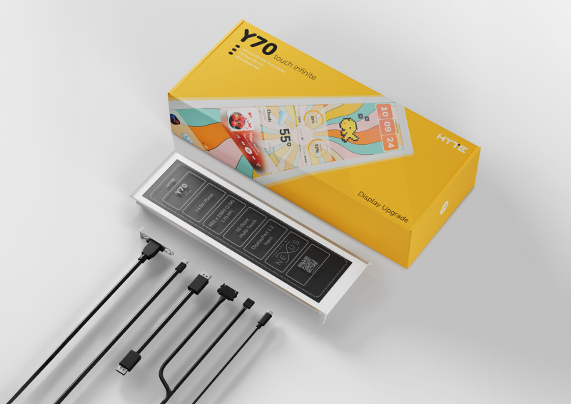 Hyte Y70 touch infinite Display Upgrade 2.5K Touchscreen for Y70 Hyte Y70 touch infinite Display Upgrade 2.5K Touchscreen for Y70