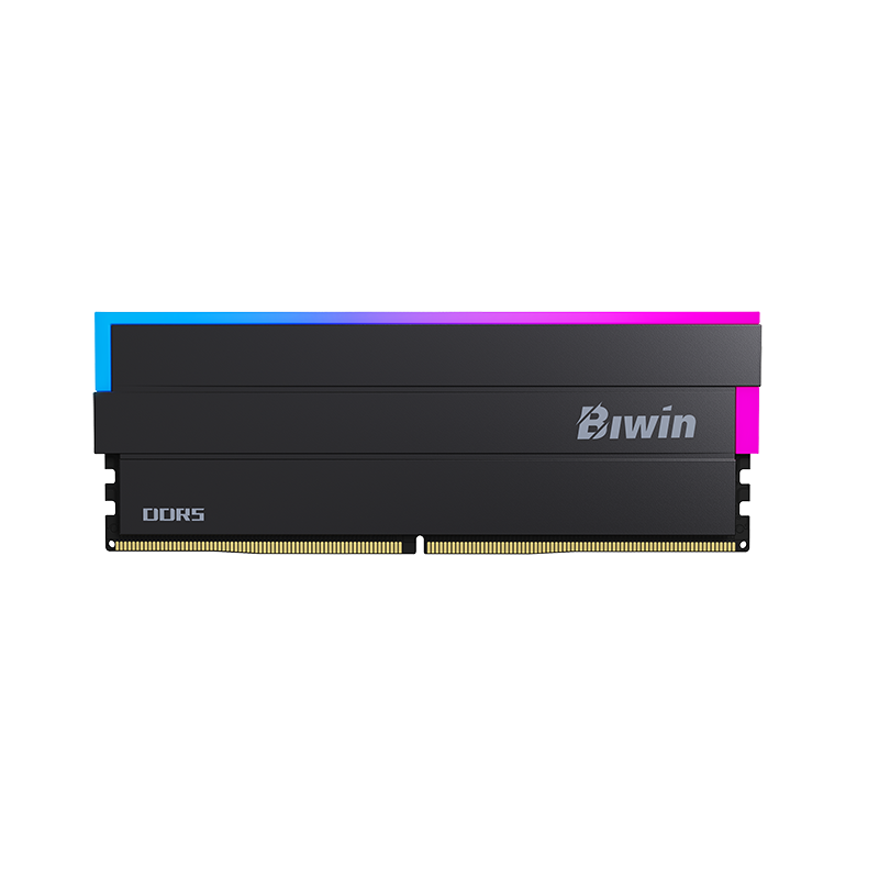 Biwin Black Opal DW100 RGB DDR5 6000Mhz 32GB (16GB*2 ) CL28 Heatsink Memory ( Black / White )  [現金/轉數快優惠 $4580]