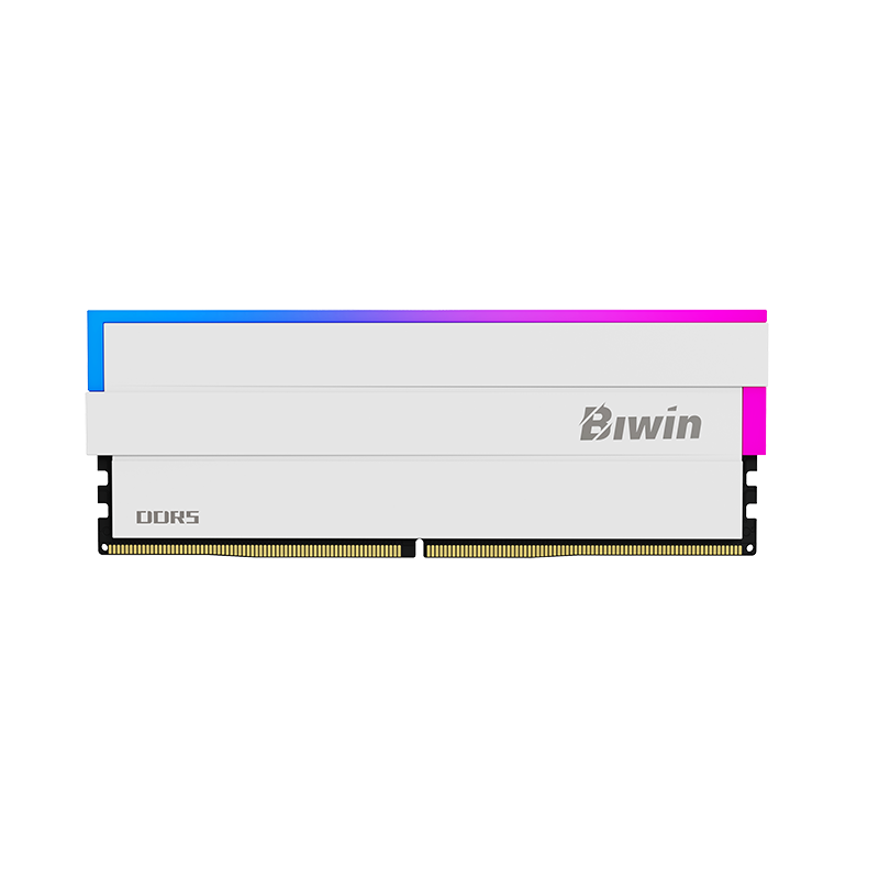 Biwin Black Opal DW100 RGB DDR5 6000Mhz 32GB (16GB*2 ) CL28 Heatsink Memory ( Black / White )  [現金/轉數快優惠 $4580]