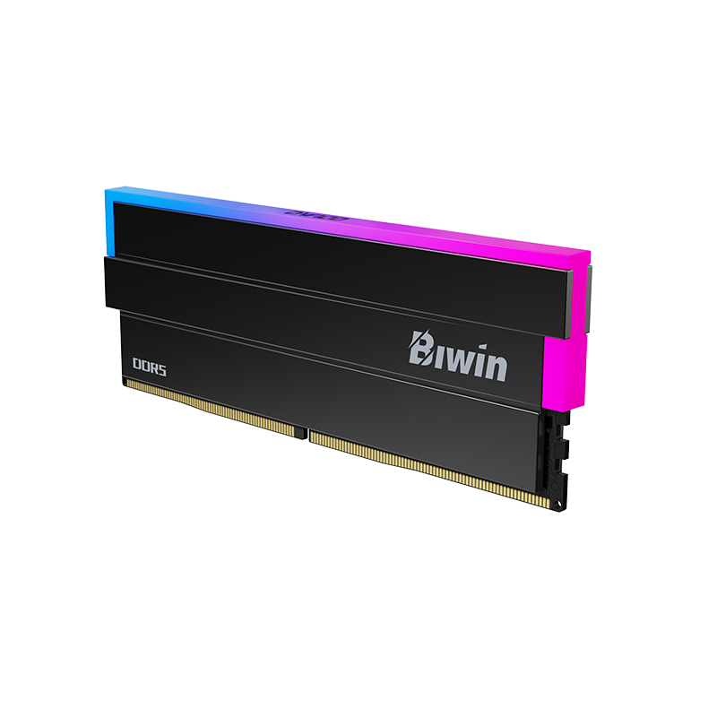 Biwin Black Opal DW100 RGB DDR5 6000Mhz 32GB (16GB*2 ) CL28 Heatsink Memory ( Black / White )  [現金/轉數快優惠 $4580]