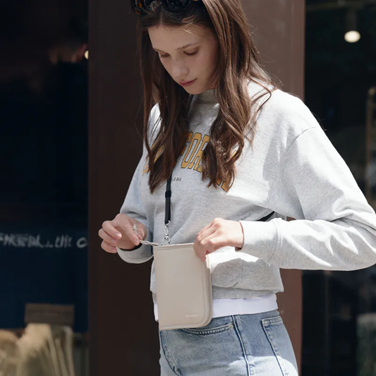Branden Safe Cross Wallet Bag RFID護照卡片袋 [3色]