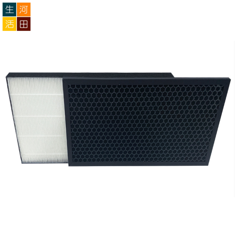 適用於Sharp 聲寶 FU-A80A FU-A80A-W (FZ-A80SFE)空氣清新機 替換用濾網(代用品)|空氣淨化器過濾網