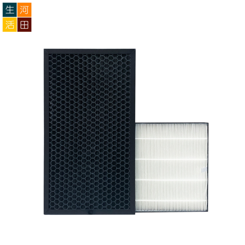 適用於Sharp 聲寶 FU-A80A FU-A80A-W (FZ-A80SFE)空氣清新機 替換用濾網(代用品)|空氣淨化器過濾網