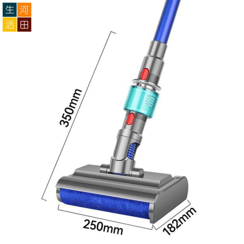 適用於Dyson戴森吸塵器配件v7 v8 v10 v11 v15 代用絨毛滾筒吸頭刷頭連刷杆|洗地機附水箱