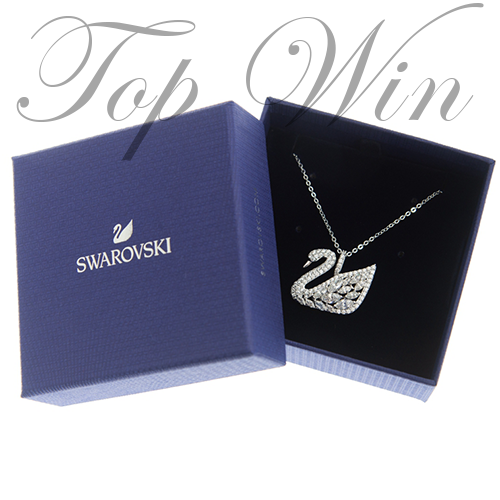 Swarovski 施華洛世奇 SWAN LAKE 頸鏈 5169080 銀色 白金 平行進口