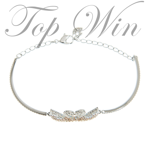 Swarovski 施華洛世奇 ICONIC SWAN 手鐲 5256264 鍍銠 銀色 平行進口