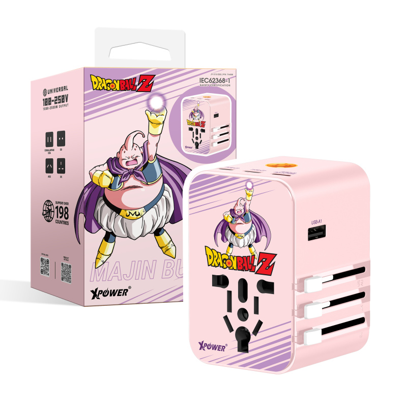 XPower x 龍珠Z 45W 6輸出 PD3.0/PPS旅行充電器 TA45B