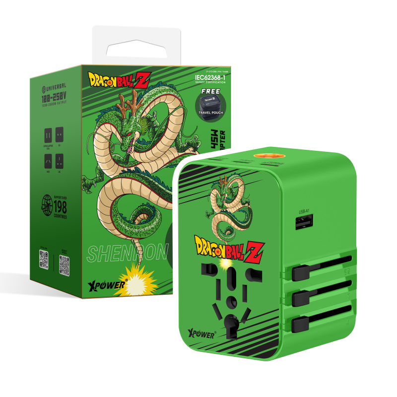XPower x 龍珠Z 45W 6輸出 PD3.0/PPS旅行充電器 TA45B