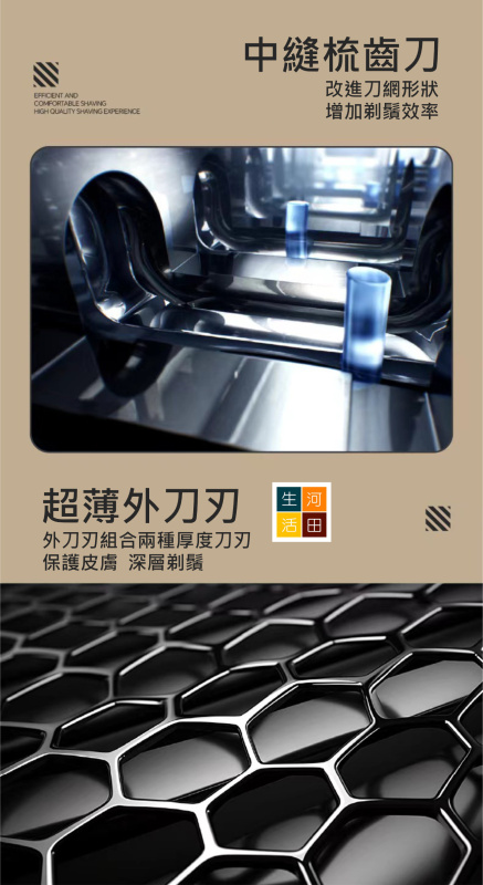 Braun百靈博朗(代用|黑色70B)電動刮鬍刀7系列刀頭刀網|720 790 7840S 7850CC 7867CC 7880CC