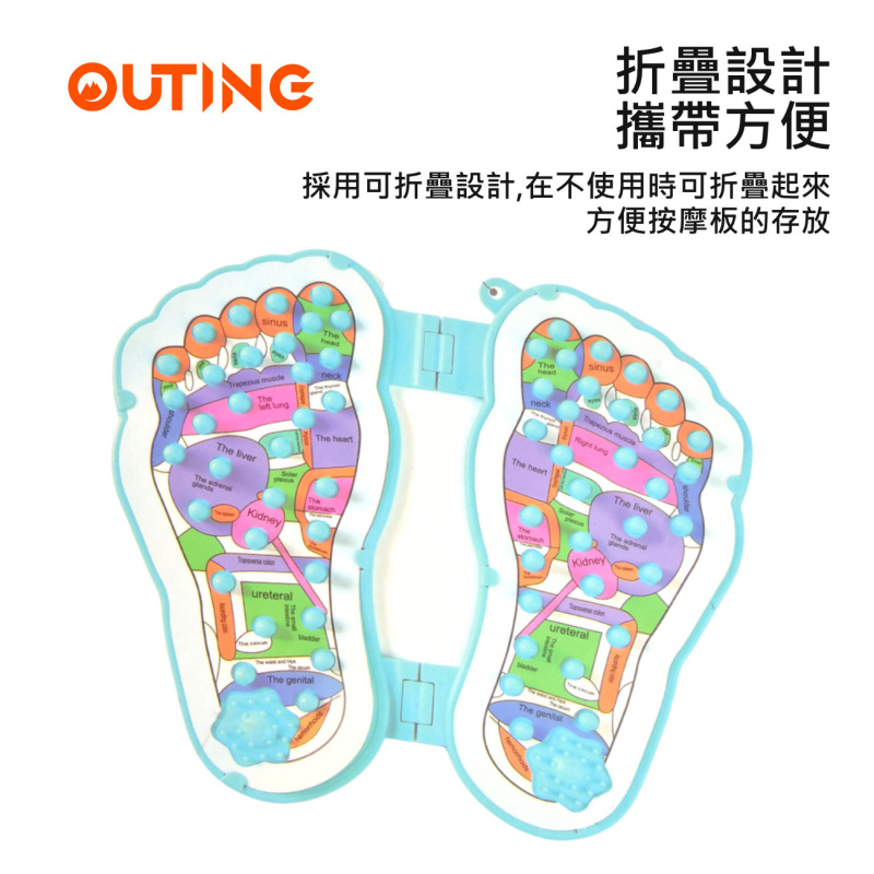 足底穴位按摩器│腳底按摩機│足底刺激器│舒緩足部壓力│便攜足部按摩機