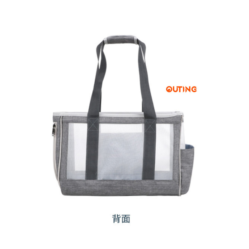 寵物手提包(大碼)│外出便攜│斜挎手提包│貓狗同行背包│透氣大容量│洗貓袋